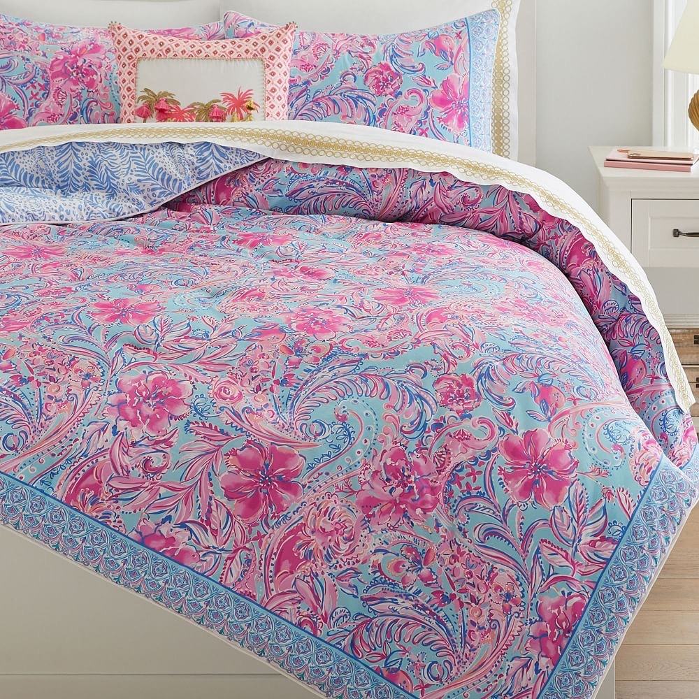 Pottery Barn Lily Pulitzer King Comforter